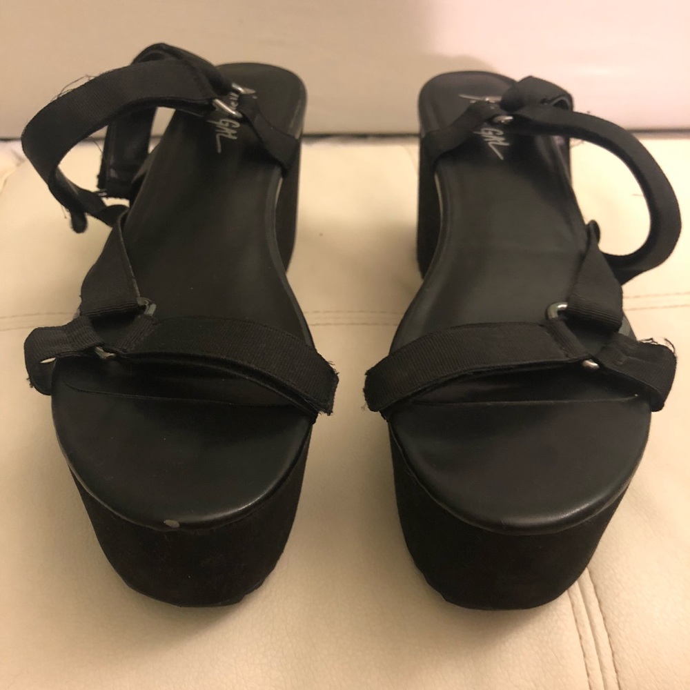 Nasty Gal Flatforms- WORN ONCE!!!!!
